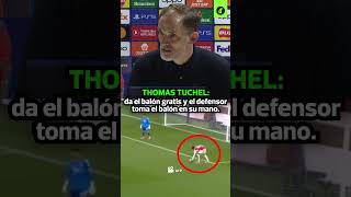 THOMAS TUCHEL quotNos dijeron que NO COBRARÍAN un PENAL por un ERROR INFANTILquot  Arsenal 22 Bayern [upl. by Nissy]