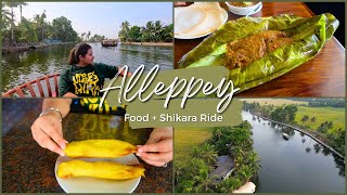 ALLEPPEY Food Tour Shikara ride with price [upl. by Perri]