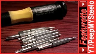 Best Precision Screwdriver Set w Mini Jewelers Bit Sets to Micro Small Torx amp Hex Screw Drivers [upl. by Annazor]