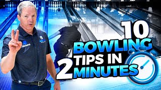 10 Beginner Bowling Tips in 2 Minutes The BEST Way to Improve FAST [upl. by Mason]