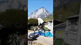 😎 Fabio Wibmer Backyard Tricks ⚡ [upl. by Cristin]