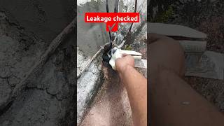 Leakage checking  leakage problem solved  leakage airconditioner airconditioning shorts phonk [upl. by Eerased]