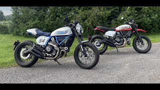 Ducati Scrambler Urban Motard and Café Racer Sunday Ride [upl. by Dannye]