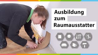 Ausbildung zum Raumausstatter mwd [upl. by Ennaihs]