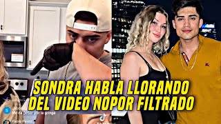 SONDEA y JC LLORAN HABLAN del VIDEO de SONDRA N0P0R FILTRAD0 [upl. by Ainig]