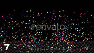 Confetti Explosion  Download After Effects Templates Project Files [upl. by Delija]