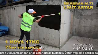 Likit Astar  Membran altı yapıştırıcı astar [upl. by Kosse270]