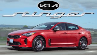 2022 Kia Stinger GT2 AWD Start Up Exhaust Test Drive and Review [upl. by Nerwal]