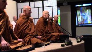 Ajahn Viradhammo at Portland June 2014 Portland Friends of the Dhamma Part 2 of 2 [upl. by Ashby342]