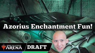 Azorius Enchantment Fun  Duskmourn Draft  MTG Arena [upl. by Furlong737]