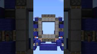 EASY 4x4 piston door minecraft redstone [upl. by Jehanna142]