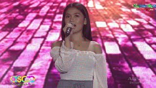 Lyca Gairanod sings KABILANG BUHAY KALAWAKAN on ASAP [upl. by Achilles]