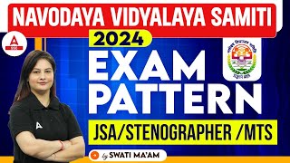 NVS Non Teaching Exam Pattern 2024  NVS Non Teaching Recruitment 2024 [upl. by Gow]