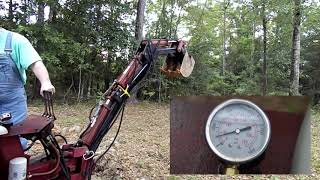 Mudd Flapp Ranch Towable Backhoe Trencher Troubleshooting [upl. by Bettina]