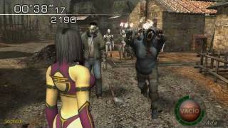 Resident Evil 4 PC  PLAY AS MILEENA mortal kombat [upl. by Huldah67]