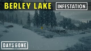 Berley Lake Infestation Lost Lake  Location of All Nests  Days Gone [upl. by Eustacia]