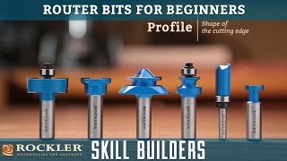 Router Bits for Beginners  Rockler Skill Builders [upl. by Woll]