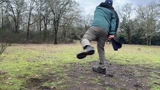 Video171  McChord AFB  New Beginner Red 9hole  Disc Golf Round [upl. by Eillit82]