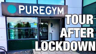 PURE GYM LONGBENTON — A VIRTUAL TOUR AFTER LOCKDOWN 2022 [upl. by Yrolam]