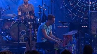 Coldplay  Paradise Live on Letterman [upl. by Annauqaj923]