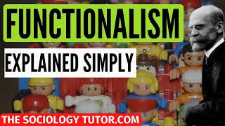 Functionalist Theory A Level Sociology [upl. by Barncard]