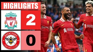 Liverpool vs Brentford 2  0  Premier League 202425  Highlights amp All Goals [upl. by Engen]