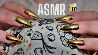 ASMR WITH BEESWAX WRAP 1 HR 🐝 Tapping Scratching amp Crinkles 🐝 No Talking [upl. by Mastrianni]