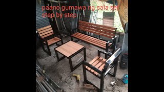 paano gumawa ng tubularpipe sala set [upl. by Fabiola]