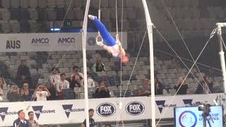 Eleftherios Petrounias  GRE  Rings  2020 World Cup Gymnastics Melbourne Australia [upl. by Brigham]