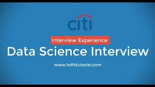 Citi Bank Data Science Machine Learning Interview Questions and Answers [upl. by Ybreh]