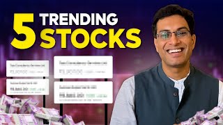 These 5 stocks are in strong momentum Good time to add [upl. by Oigolue]