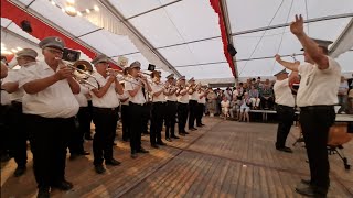 Neusser Bürger Schützenfest 2024  Grosser Zapfenstreich im Festzelt am 27 August 2024 [upl. by Elaen]