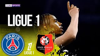 PSG vs Stade Rennes  LIGUE 1 HIGHLIGHTS  092724  beIN SPORTS USA [upl. by Dett]