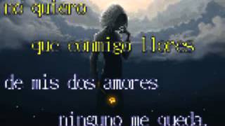 Dos amores KARAOKE Manuel Lascano [upl. by Audie]