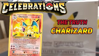 The Truth About Charizard Pokemon Celebrations 25th Anniversary Card [upl. by Bum]