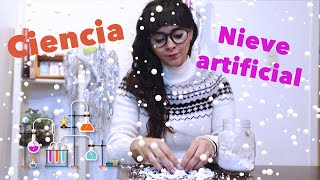 Crea Nieve Artificial muy fácil con Ciencia  ♛ Epic Ana [upl. by Urbanna]