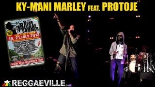 KyMani Marley amp Protoje  Rasta Love  Ruhr Reggae Summer 7202013 [upl. by Kilmarx861]