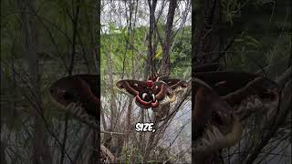 Meet the Cecropia Moth North Americas Largest Moth [upl. by Gass]