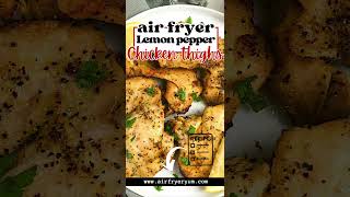 Air fryer lemon pepper chicken thighs [upl. by Siahc817]