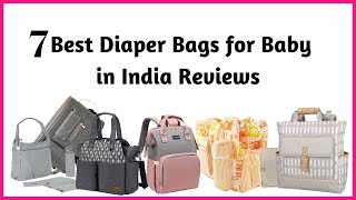 7 Best Backpack Diaper Bags  Nursing Bags  Diaper Bags for new Moms [upl. by Chladek368]