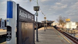 ᴴᴰ Astoria Blvd Pre Renovation Tour amp Action on the NW Lines [upl. by Afital]