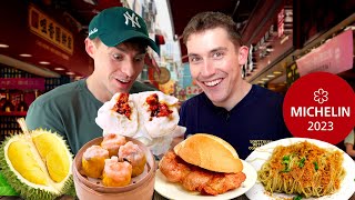 Two Brits try Michelin Street Food [upl. by Sheridan]