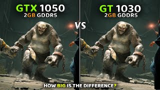 GT 1030 vs GTX 1050  Test in 2023🔥  How Big is The Difference [upl. by Ardrey]