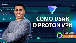 Como USAR o Proton VPN Grátis ✅ ¿Como Baixar é Seguro Configuração e Opções Avançadas 2024 [upl. by Allets]