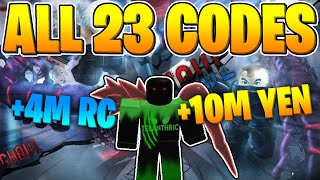 All Ro Ghoul Codes 4M RC  10M YEN Roblox 2020 December [upl. by Pinzler]