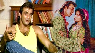 Sanjay Dutts Rare Interview On Madhuri Dixit Rishi Kapoor amp Sahibaan Movie [upl. by Acul]