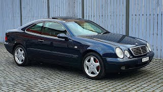 c208 MercedesBenz CLK 430 the small Coupe with a big engine 1998 [upl. by Anaillil]