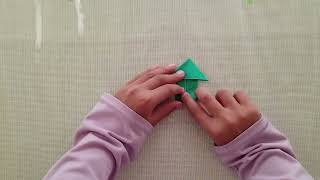 How to Make an Origami Frog [upl. by Crow]