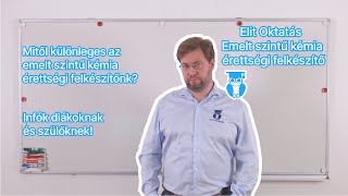 Emelt szintű kémia érettségi felkészítő kurzus bemutató 2023  Elit Oktatás Érettségi felkészítő [upl. by Noremak]