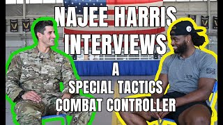 Najee Harris Interviews an Air Force Special Tactics Combat Controller [upl. by Nylasej]